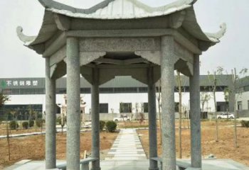 广东中领雕塑凉亭雕塑精美绝伦，让你感受传统文化之美