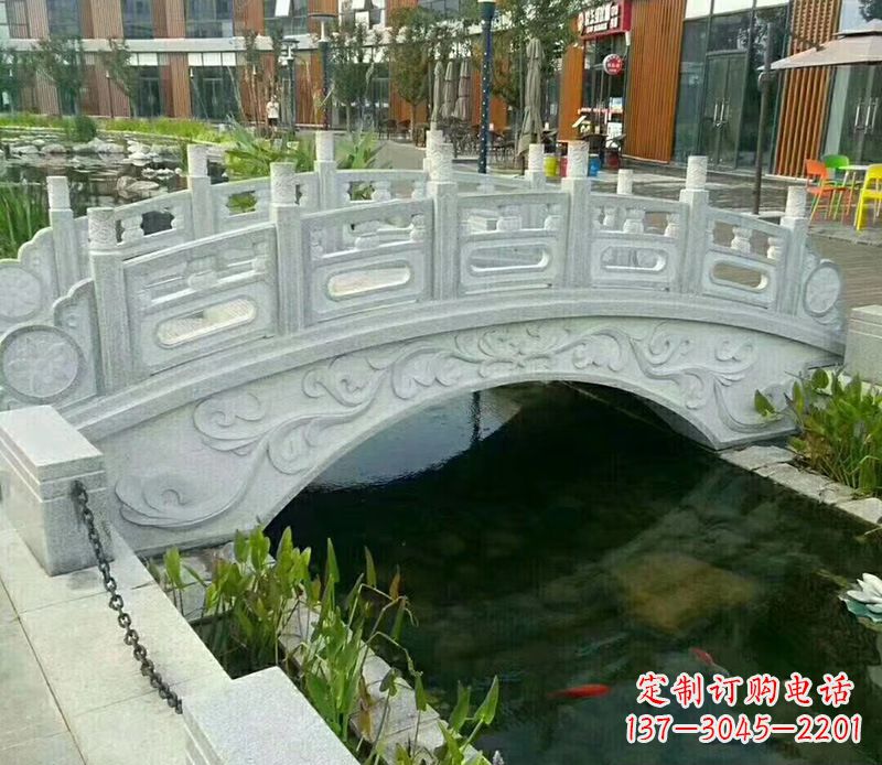 广东小区景观石桥栏杆