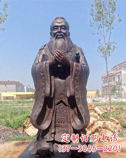广东校园孔子雕像 (2)