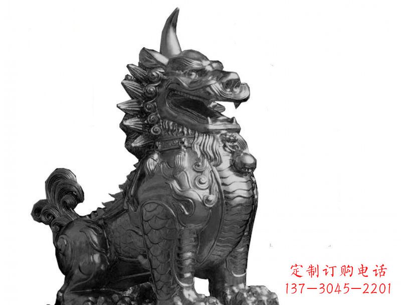 广东獬豸法院景观铜雕