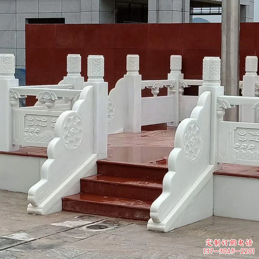 广东学校校园国旗台石雕