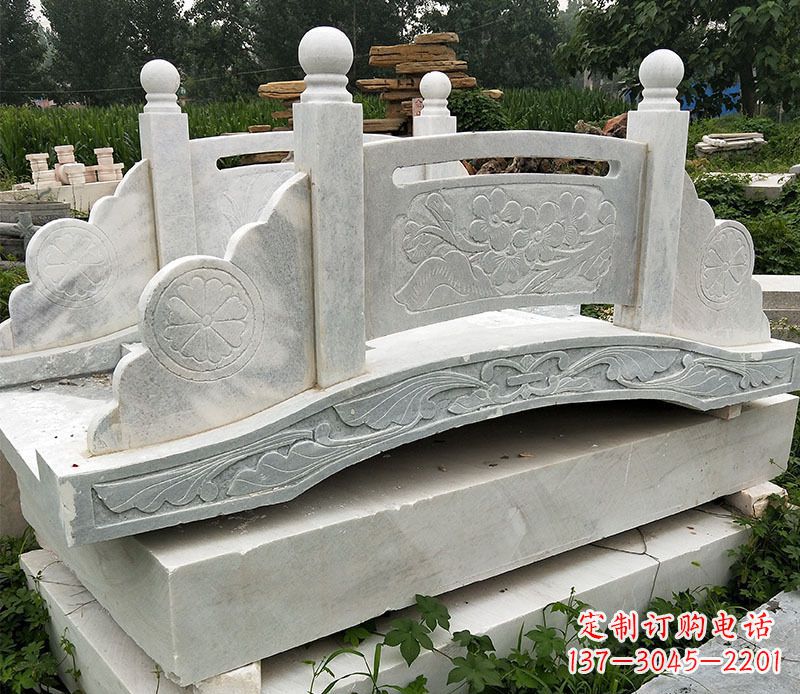广东园林仿古石拱桥景观石雕