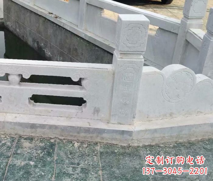 广东园林景观大理石栏板雕塑 (7)