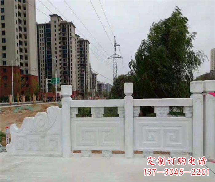 广东园林景观大理石栏板石雕 (5)