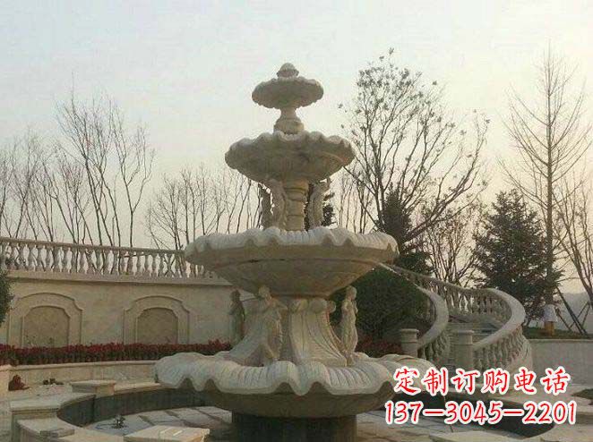 广东园林景观大型喷泉石雕 (2)