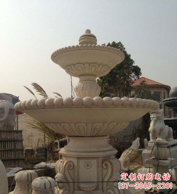 广东园林景观大型喷泉石雕