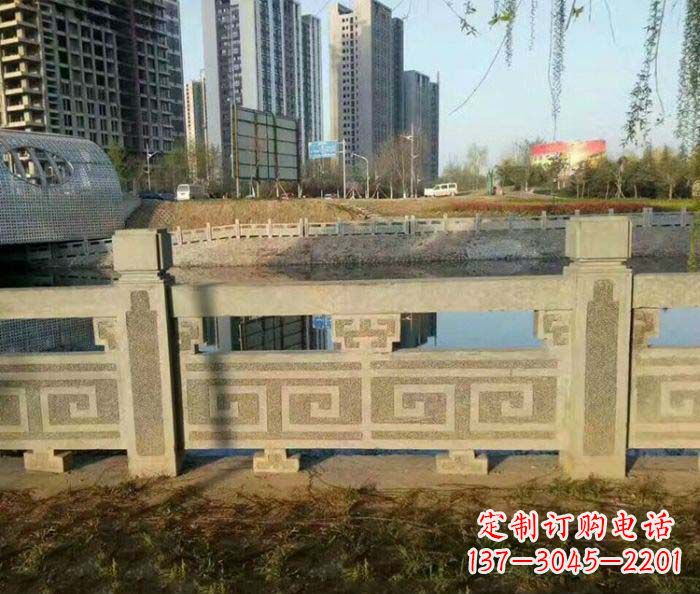 广东园林景观仿古石雕栏板 (3)