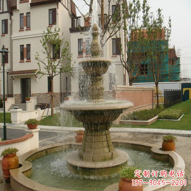 广东园林石雕喷泉
