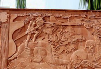 广东中国远古文化浮雕