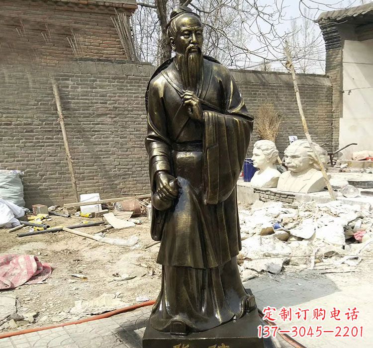 广东铸铜古代名医华佗