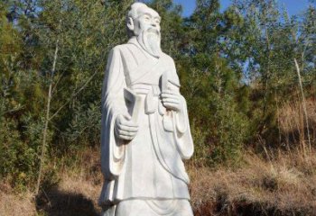 广东祖冲之汉白玉石雕像-公园景区中国古代名人雕塑